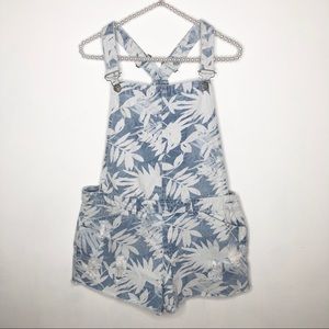ZARA Shortalls Medium Leaf Print
Short Overalls